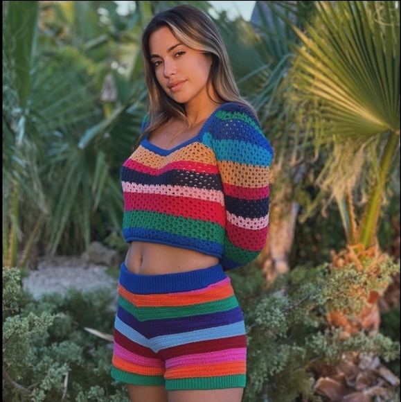 Zara Striped knit sweater - Picture 1 of 14